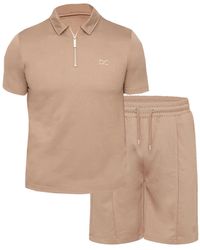 Duck and Cover - Medford Pintuck Everyday Polo And Shorts Set - Lyst