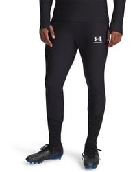 Under Armour - Chal Solid Patterned Slim Athletic Pants - Lyst