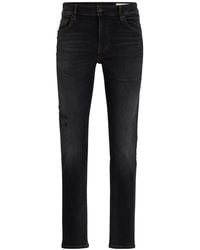 BOSS - Delaware Five Pocket Slim Fit Jeans - Lyst