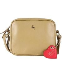 Ashwood Leather - 'Haute' Zip Top Real Cross Body Bag - Lyst