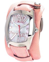 Chronotech - Multicolor Leather Watch - Lyst