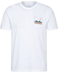 Mountain Warehouse - St Ives T-Shirt Cotton Breathable Everyday Summer Printed Tee - Lyst