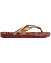 Havaianas - Hogwarts Graphic Print Thong Toe Flip Flops - Lyst