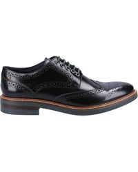 Base London - Woburn Excel Brogue Shoes Leather - Lyst