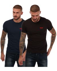 Levi's - Men's 2 Pack Graphic T-shirts In Navy - Lyst