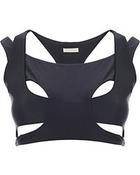 Reebok - Cutout Sports Bra - Lyst
