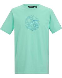 Regatta - Cline Ix Sea Wave T-Shirt (Ice) - Lyst
