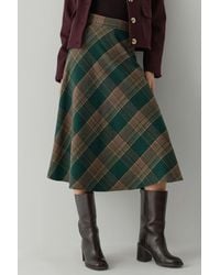Hiccup - Maxi A-Line Skirt With Zipper Closure - Lyst