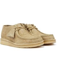 Clarks - Desert Nomad Maple Harig Suède Laarzen - Lyst