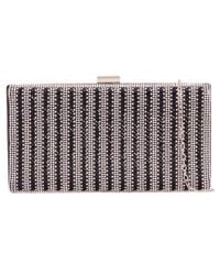 SVNX - Diamante Boxy Clutch - Lyst