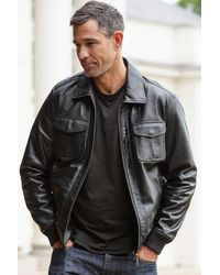 Ashwood Leather - 'Giovanni' Exquisite Real Bomber Jacket - Lyst