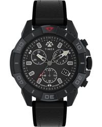 Timex - Ridge Chrono Watch Tw2W16000 Leather (Archived) - Lyst