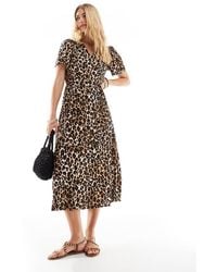 Vero Moda - Buttondown Maxi Dress - Lyst
