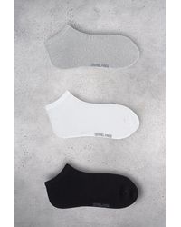 Grimelange - 3-Pack Thin Knitted Crew Socks - Lyst