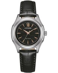 Citizen - Watch Fe2110-14E Leather (Archived) - Lyst