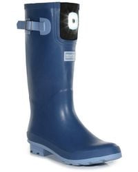 Regatta - Ladies Fairweather Shine Led Wellington Boots (Slate) - Lyst