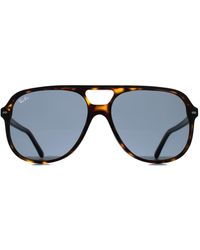 Ray-Ban - Square Havana Rb2198 Bill - Lyst