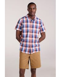 Mountain Warehouse - 'Weekender' Short Sleeve Shirt 100% Cotton Lightweight Breathable Top - Lyst