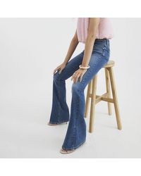 River Island - Bootcut Jeans Snaffle Mid Rise Denim - Lyst