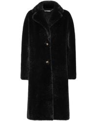 Philipp Plein - Jassen ,Zwart ,Polyester Coat Long - Lyst