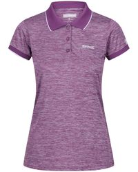 Regatta - Ladies Remex Ii Polo Neck T-Shirt (Sunset) Material_Polyester - Lyst