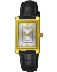 G-Shock - Collection Watch Ltp-1234Pgl-7A2Ef Leather - Lyst