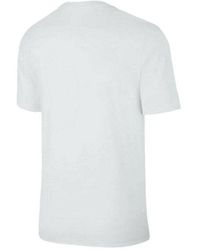 Nike - Air Max Graphic Print T Shirt In White Cotton - Lyst