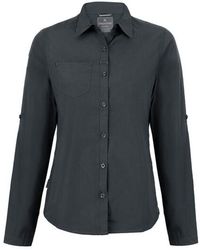 Craghoppers - Ladies Expert Kiwi Long-Sleeved Shirt (Carbon) - Lyst