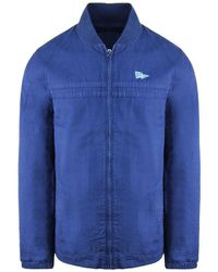 Vans - Off The Wall Long Sleeve Zip Up Collared Jacket V0Pifwc Cotton - Lyst