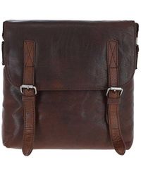 Ashwood Leather - 'Renato' Real Vintage Flight Shoulder Bag - Lyst