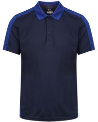 Regatta - Contrast Coolweave Pique Polo Shirt /New Royal) - Lyst