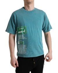 Dolce & Gabbana - Milano Grafik-T-Shirt Mit Kurzen Ärmeln - Lyst