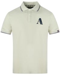 Aquascutum - A Logo Polo Shirt Cotton - Lyst