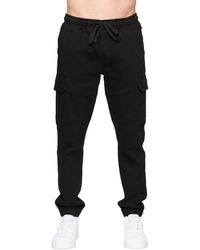 Crosshatch - Malimore Cuffed Ankle Cargo Jeans (Solid) - Lyst