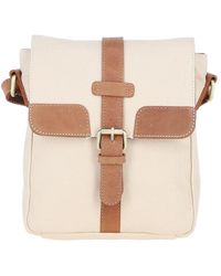 Fenland Sheepskin - Premium Leather X Canvas Flight Bag - Lyst