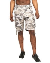 Crosshatch - Jimster Camo Cargo Shorts Cotton - Lyst