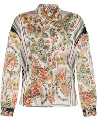 Usha - Overhemdblouse Zwart - Lyst
