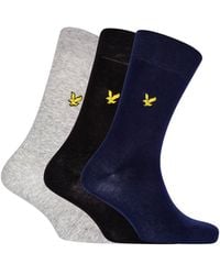 Lyle & Scott - Angus 3 Pack Socks - Lyst