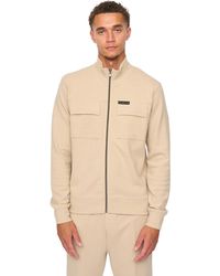 Duck and Cover - Tames Full Zip Sweatshirt - Lyst