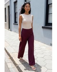 Roman - Petite Textured Stretch Trouser - Lyst