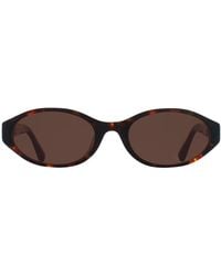 Quay - Oval Neutral Tortoise Aura Points - Lyst