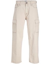 Jack & Jones - Cargo Combat Trousers Loose Fit Multi-Pockets - Lyst