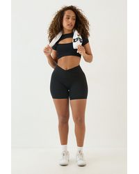 DSGN Studio - Sport Contour Seamless Cut Out Padded Sports Top - Lyst