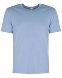 Champion - T-shirt Mannen Blauw - Lyst