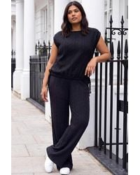 Roman - Curve Jacquard Trouser - Lyst