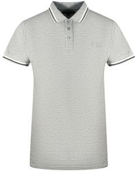 Roberto Cavalli - Twinned Tipped Collar Polo Shirt Cotton - Lyst