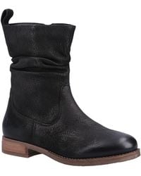Hush Puppies - Emilia Leather Boots - Lyst