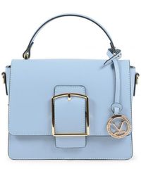 Versace 19.69 Abbigliamento Sportivo - 19V69 Handbag Light V505 52 Ruga Cielo Leather - Lyst