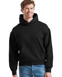 Fruit Of The Loom - Supercotton Cotton Hoodie - Lyst