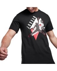 Nike - Fd7301 Air Jordan Graphic Crew Neck T Shirts Athletic Cotton Retro Tee - Lyst